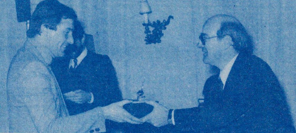  “Relais El Toulà”, 17.12.1977. Premiazione Piave Jolly Club Stagione 1977